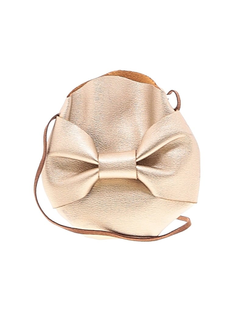 Pre-owned Unbranded Crossbody Bag In Gold