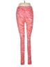 Buckle Animal Print Pink Active Pants Size 8 - photo 1