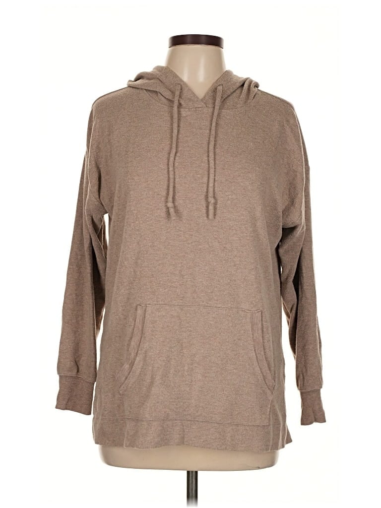 Pre-owned Lou & Grey Pullover Hoodie In Brown