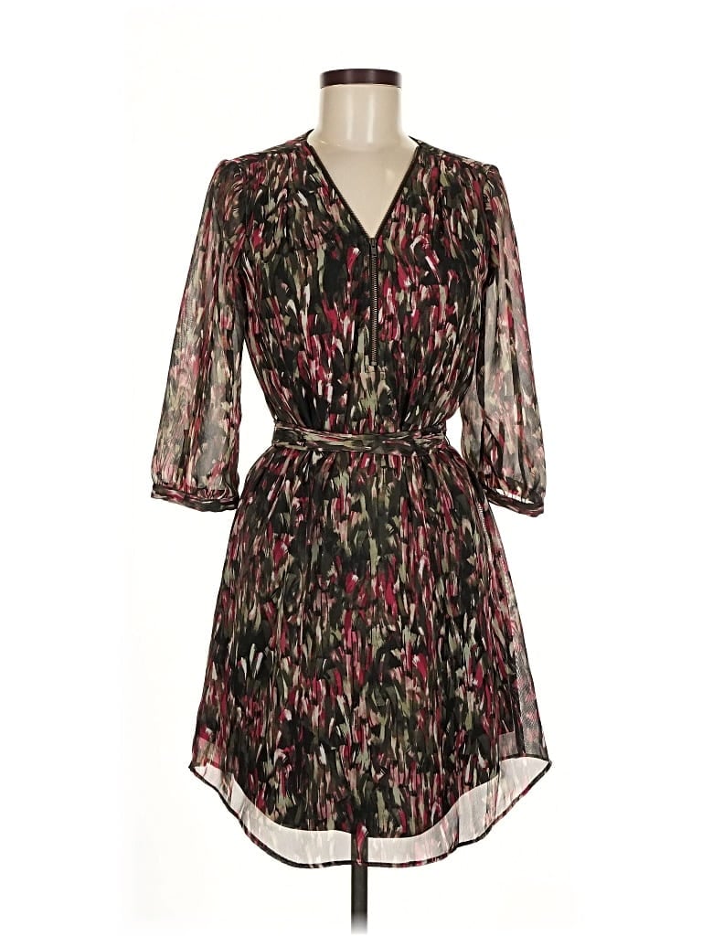 Pre-owned Iz Byer Cocktail Dress In Brown