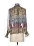 Beltaine 100% Polyester Yellow Long Sleeve Blouse Size S - photo 2