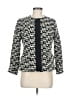 Akris Punto Houndstooth Ivory Black Jacket Size 8 - photo 1