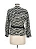 Akris Punto Houndstooth Ivory Black Jacket Size 8 - photo 2