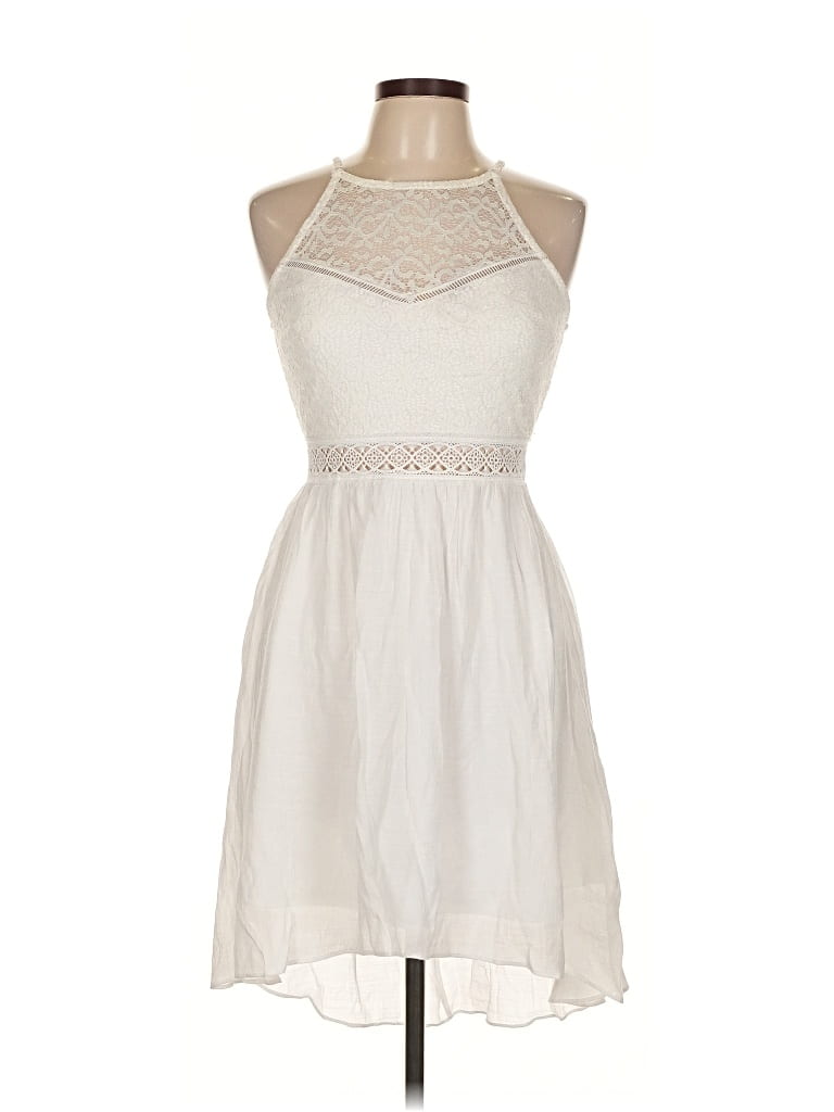 Pre-owned By & By Cocktail Dress In White