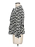 Akris Punto Houndstooth Ivory Black Jacket Size 8 - photo 5