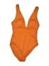 Andie Solid Orange One Piece Swimsuit Size XS (estimated) - photo 1
