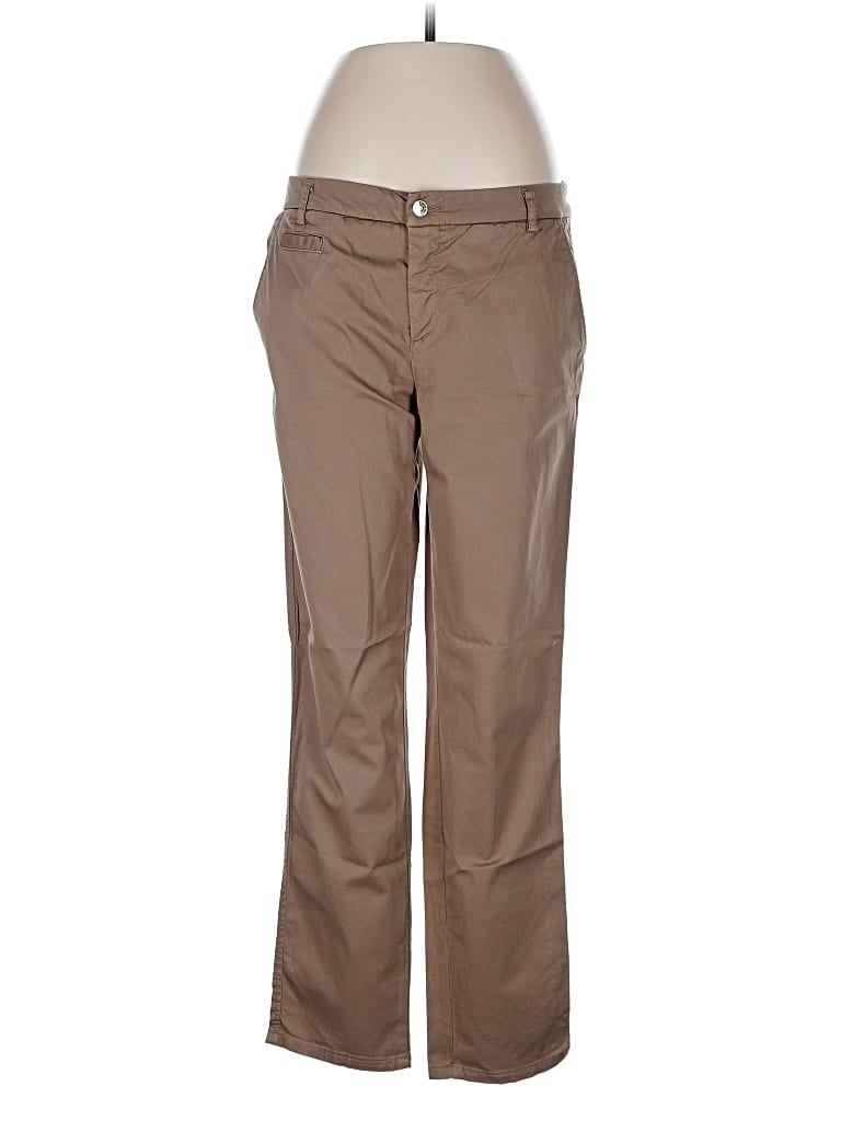 Pre-owned United Colors Of Benetton Khaki Pant In Brown