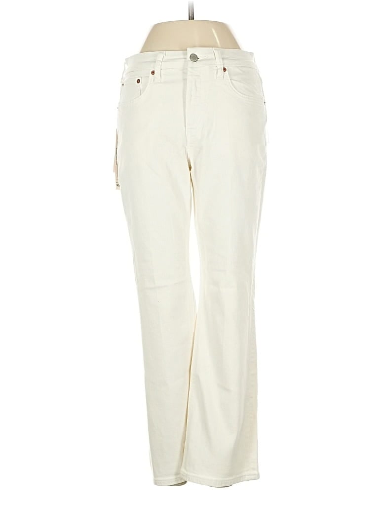 Pre-owned Denim Forum Jeans In White