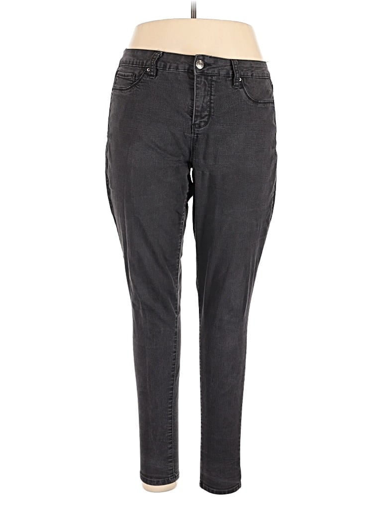 ROYALTY FOR ME Pre-owned Jeans In Gray