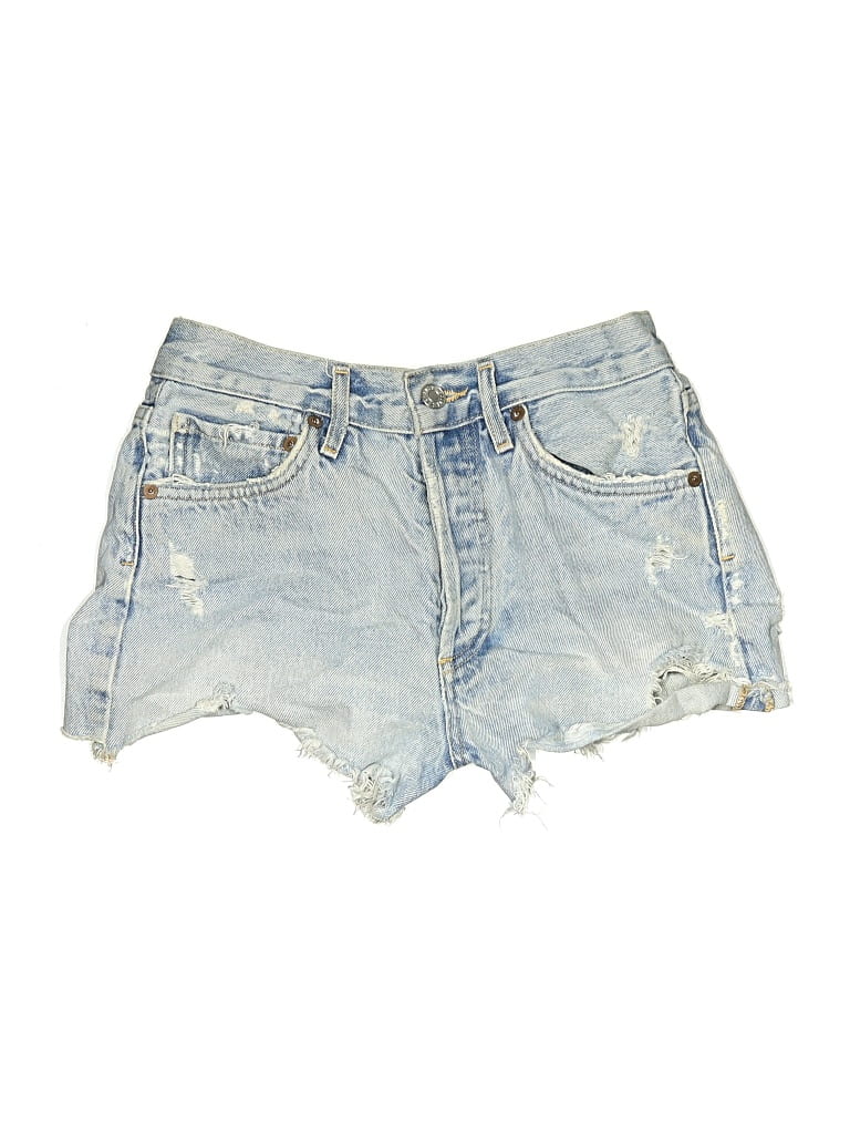 AGOLDE Pre-owned Denim Shorts In Blue