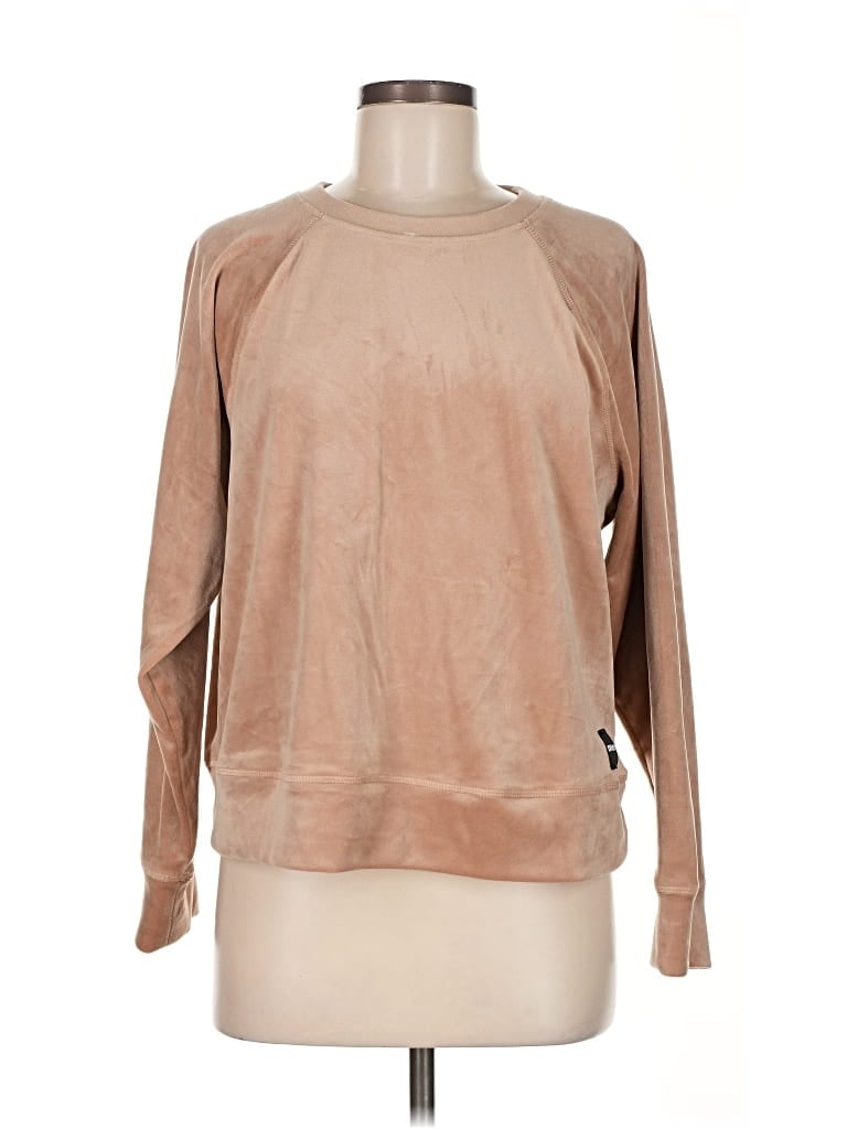 Pre-owned Dkny Sport Sweatshirt In Brown