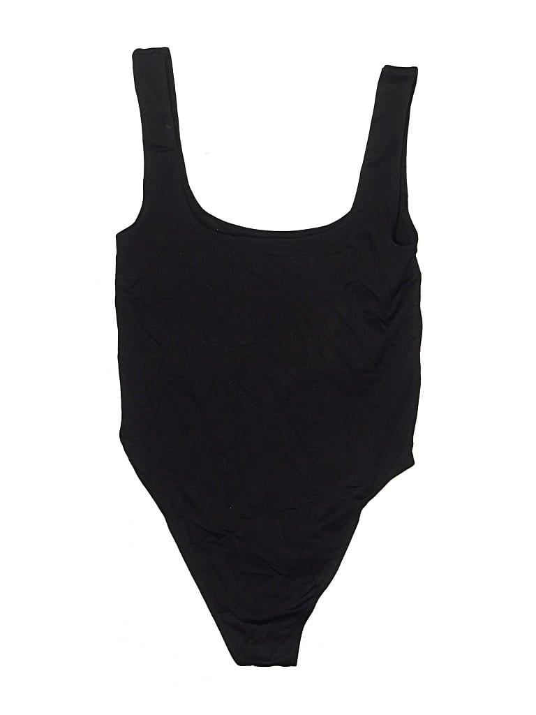 Pre-owned A New Day One Piece Swimsuit In Black