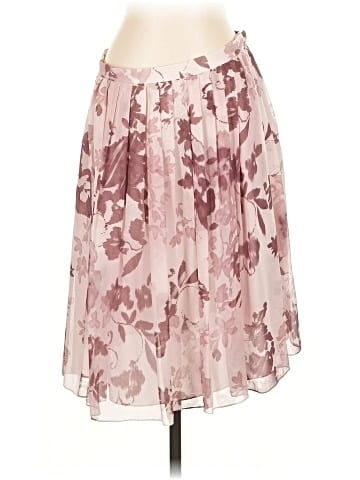 Linda Allard Ellen Tracy Silk Skirt (view 1)