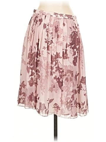 Linda Allard Ellen Tracy Silk Skirt (view 2)