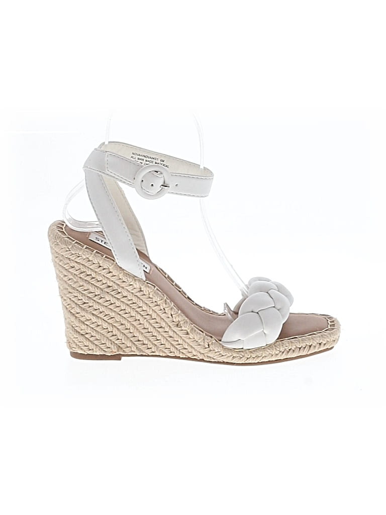 STEVE MADDEN Pre-owned Wedges In White