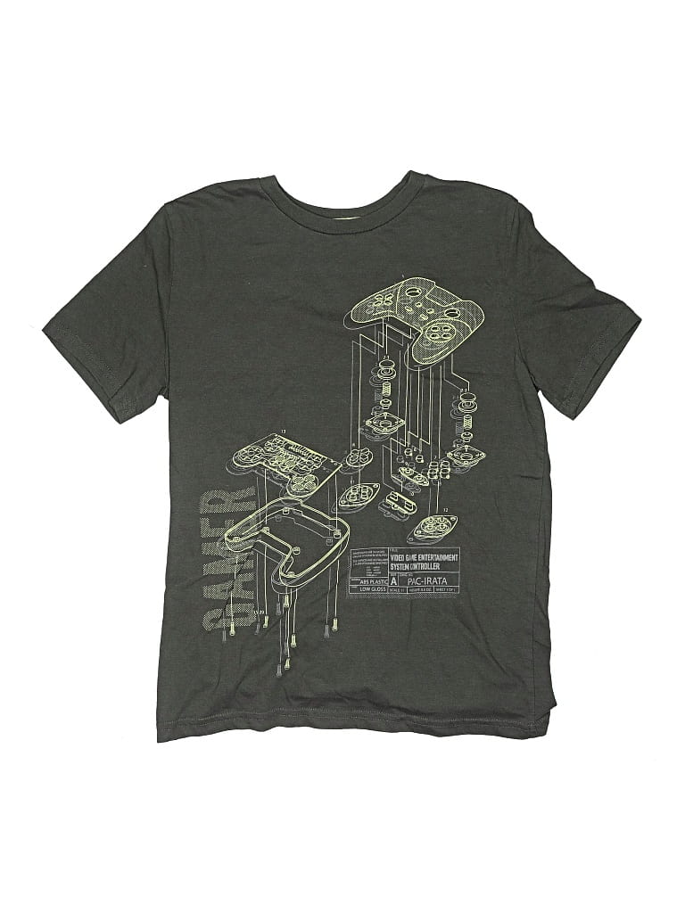 Pre-owned Sonoma Goods For Life Kids' Short Sleeve T-shirt In Green