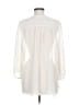 Max Studio 100% Polyester Ivory Orange Long Sleeve Blouse Size M (estimated) - photo 2
