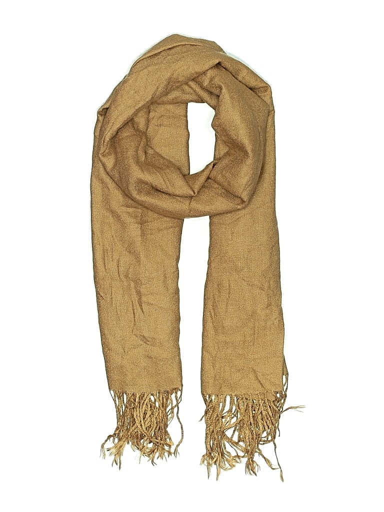 Pre-owned Unbranded Scarf In Brown