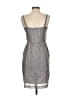 Walter Stripes Gray Casual Dress Size 4 - photo 2