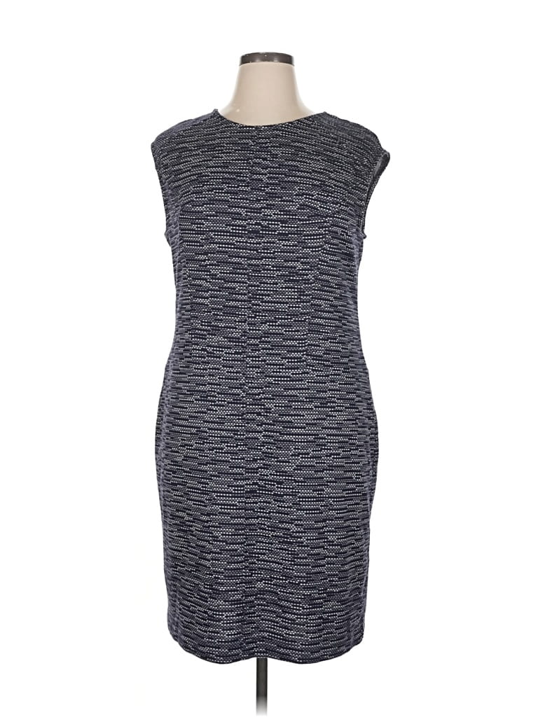 Pre-owned Ann Taylor Factory Casual Dress In Gray