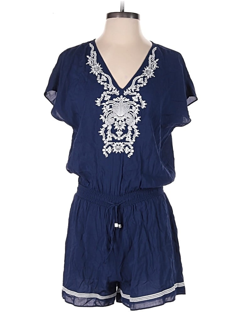 Pre-owned Michael Michael Kors Romper In Blue