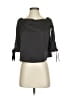 Unbranded Black 3/4 Sleeve Top Size XS (estimated) - photo 1