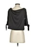 Unbranded Black 3/4 Sleeve Top Size XS (estimated) - photo 2