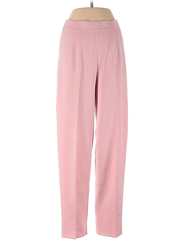 Pre-owned Misook Casual Pants In Pink