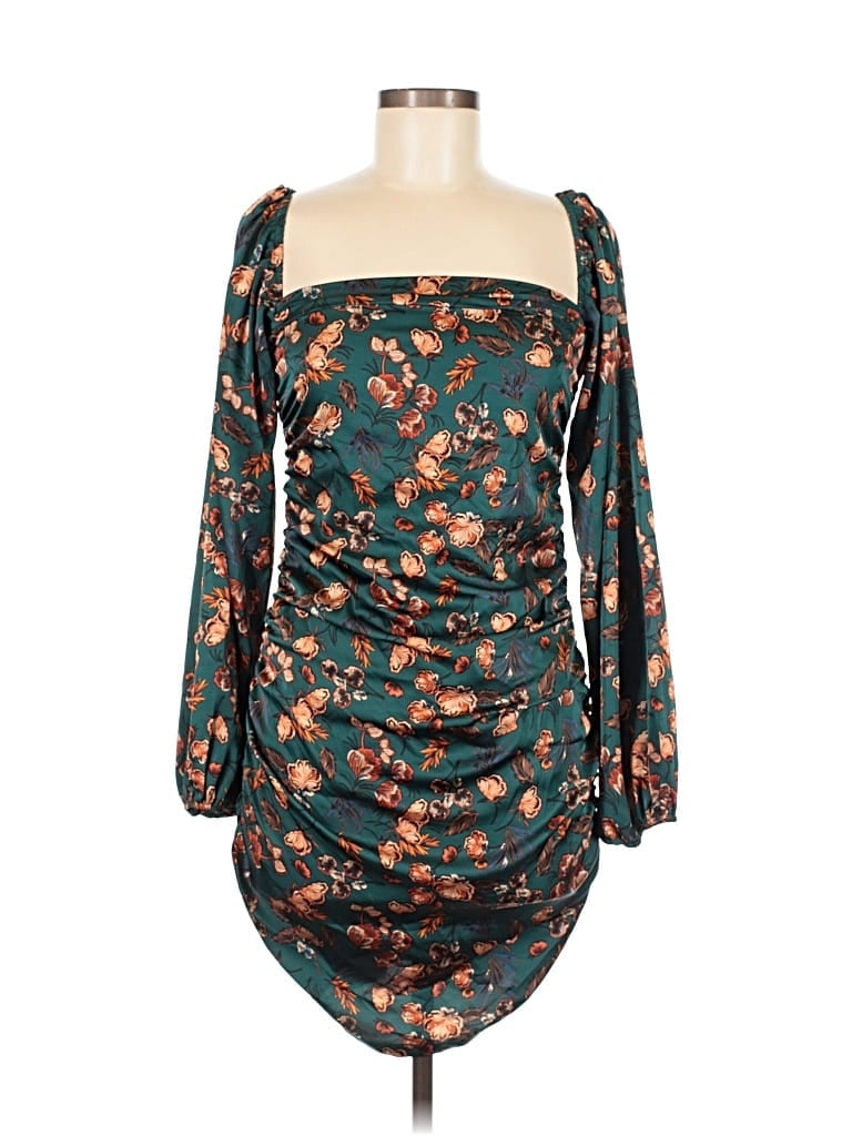 Pre-owned Pink Lily Cocktail Dress In Blue