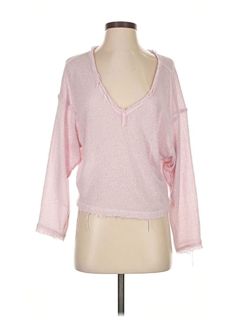 Pre-owned Out From Under Pullover Sweater In Pink