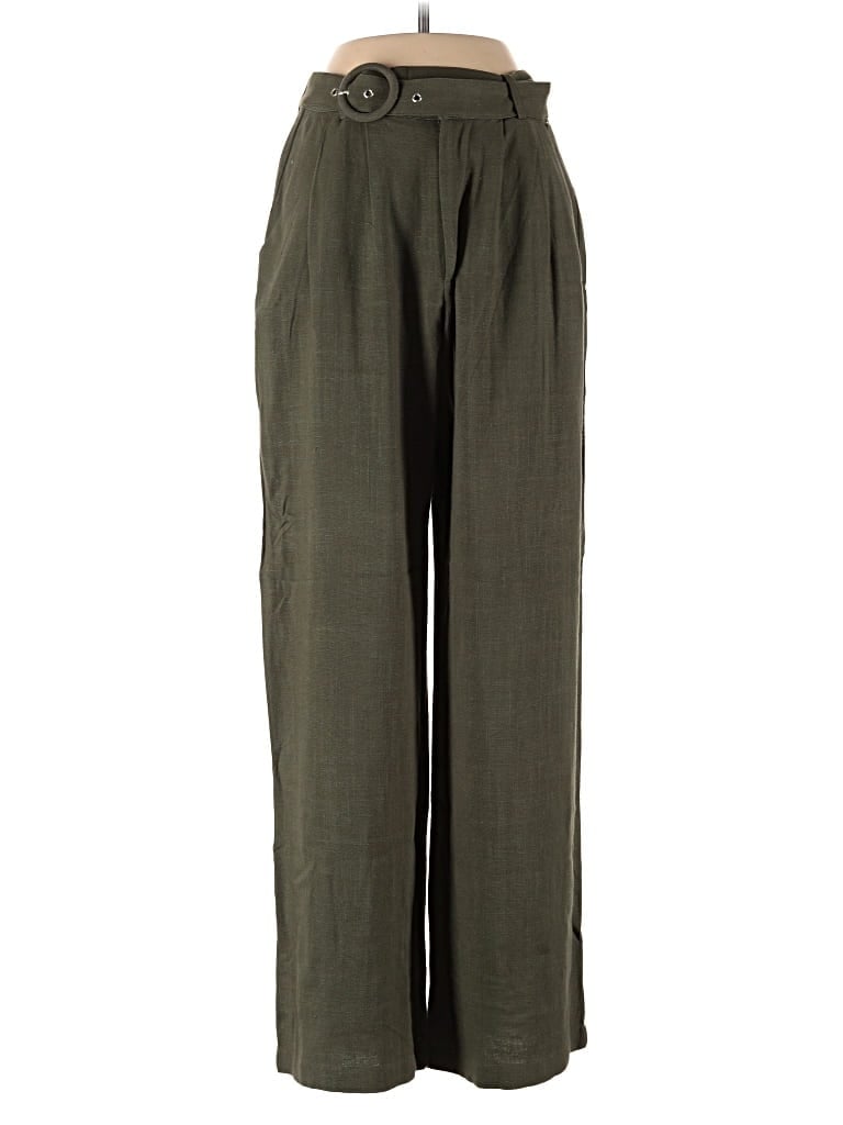 Pre-owned Guess Casual Pants In Green