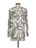 Unbranded 100% Rayon Ivory Long Sleeve Blouse Size M - photo 2