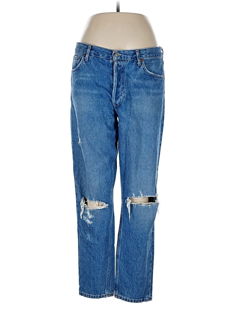 Pre-owned Agolde Jeans In Blue