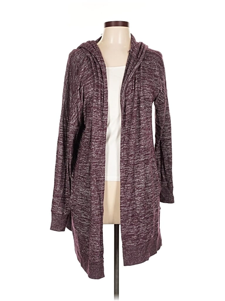 GAP Pre-owned Cardigan Sweater In Purple