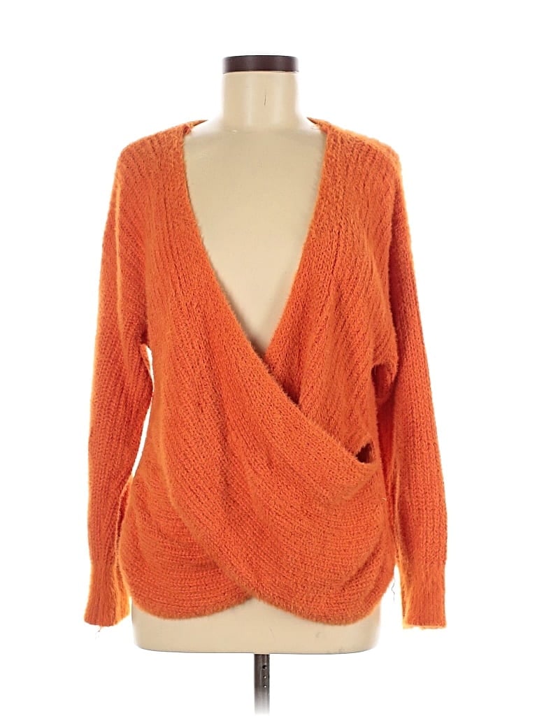 URBAN OUTFITTERS Pre-owned Cardigan Sweater In Orange