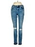 Blank NYC Hearts Blue Jeans Size 24 waist - photo 1