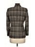 Zanella Houndstooth Brown Blazer Size 8 - photo 2