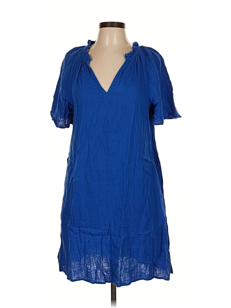 Pre-owned Old Navy Casual Dress In Blue