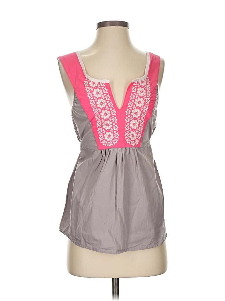 Pre-owned Odd Molly Sleeveless Blouse In Gray