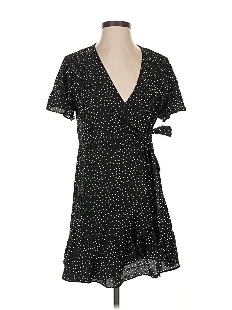 Pre-owned Unbranded Casual Dress In Black