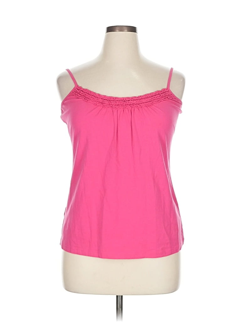 Pre-owned Ann Taylor Loft Sleeveless Blouse In Pink