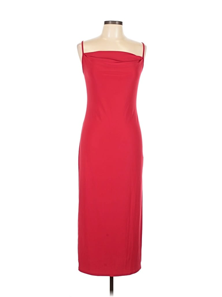 Pre-owned Bebe Cocktail Dress In Red
