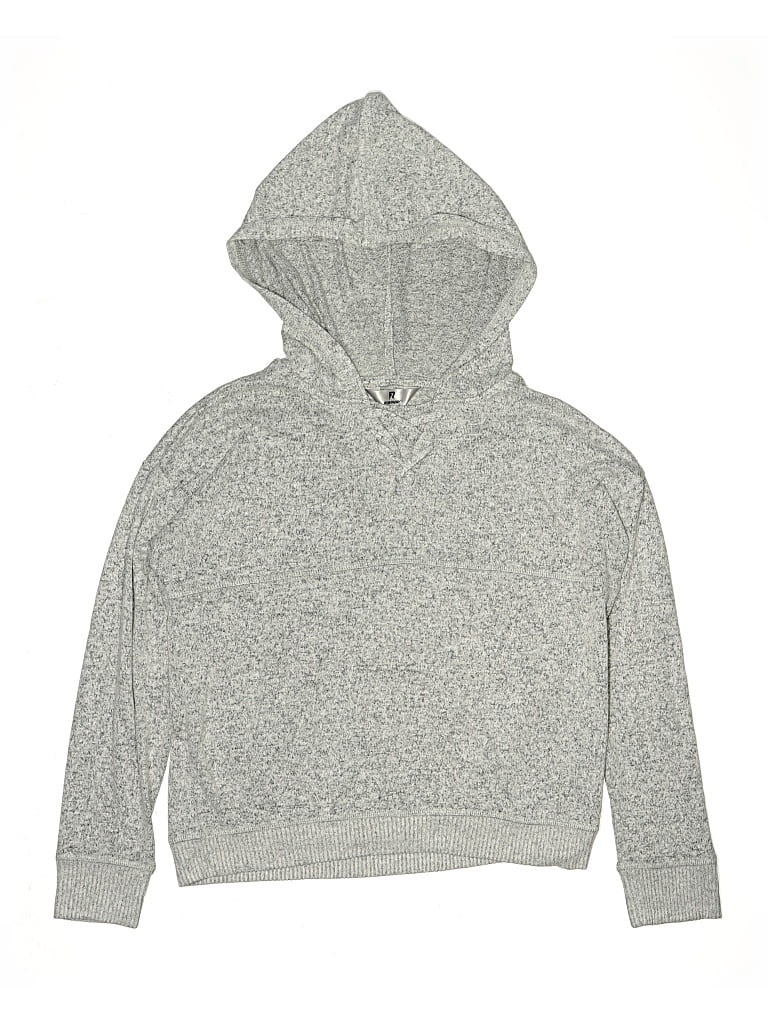 Pre-owned Runway Kids' Pullover Hoodie In Gray