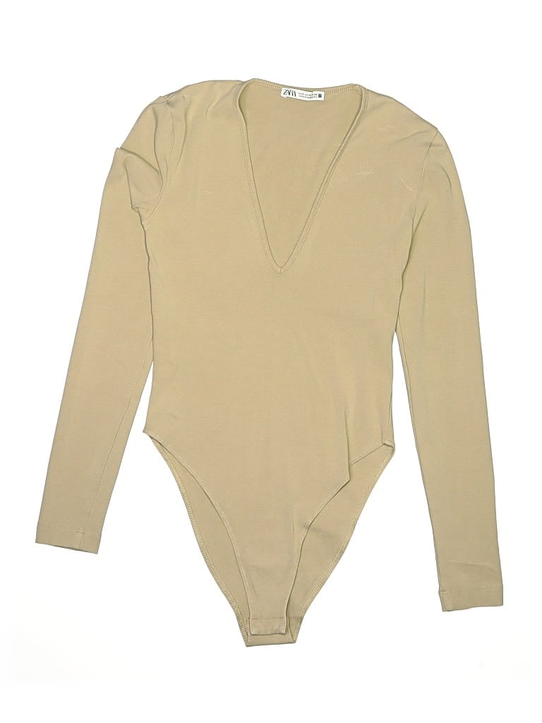 Click to view more detailed imagery on our partner's website Pre-owned Zara Bodysuit In Brown