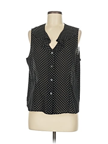 Jones New York Sleeveless Button-Down Shirt (view 1)