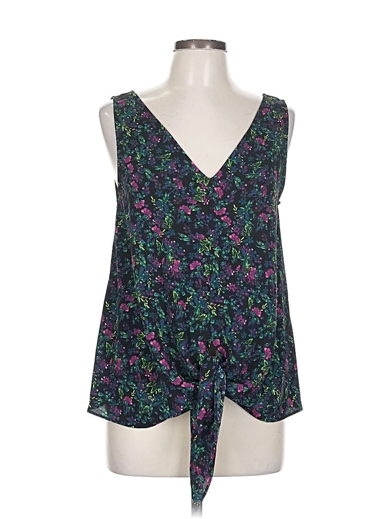 Pre-owned Rachel Rachel Roy Sleeveless Blouse In Green