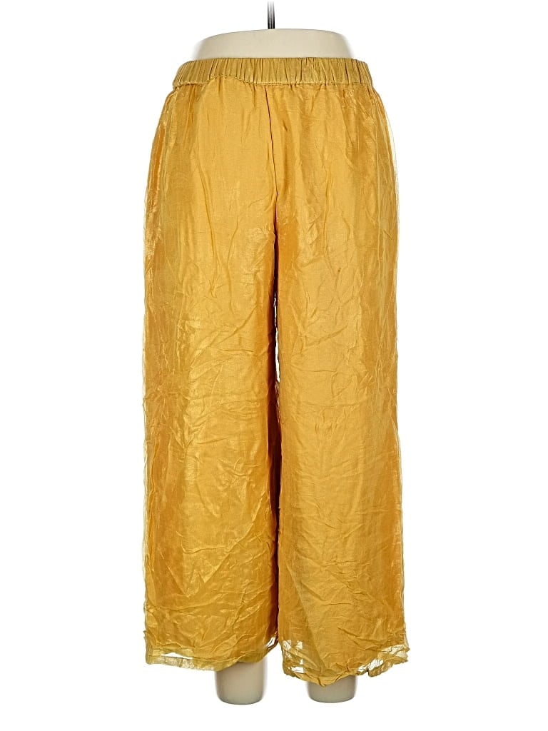 Pre-owned Assorted Brands Casual Pants In Gold