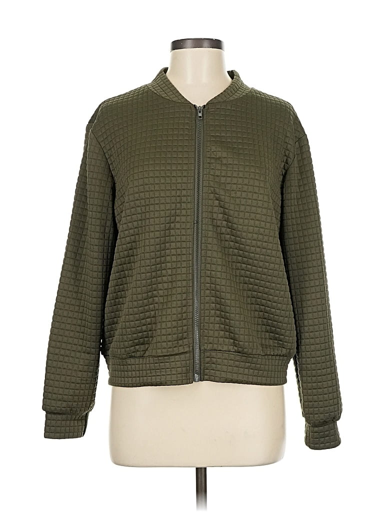 Pre-owned Unbranded Track Jacket In Green