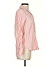 J.Crew Checkered-gingham Pink Long Sleeve Button-Down Shirt Size 4 - photo 4