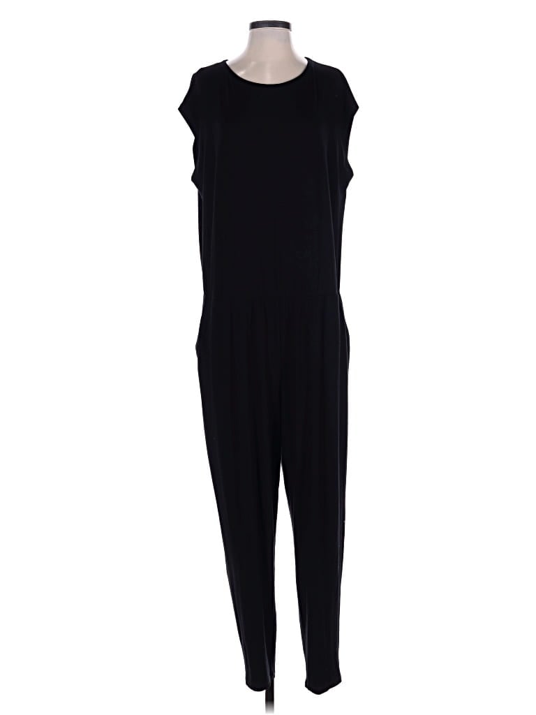 Pre-owned Eileen Fisher Jumpsuit In Black